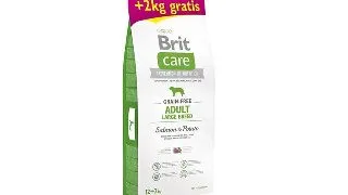 BRIT Care Adult Large Breed, L-XL, Somon cu Cartofi, hrana uscata fara cereale caini, 12kg+2kg GRATUIT