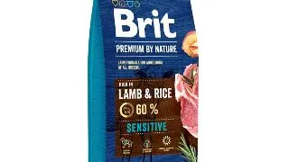 BRIT Premium By Nature Sensitive, Miel, hrana uscata caini, sensibilitati digestive, 15kg