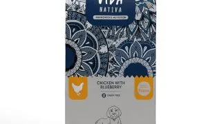 VIDA NATIVA Freedom, M-XL, Pui si afine, hrana uscata fara cereale caini junior, 2kg