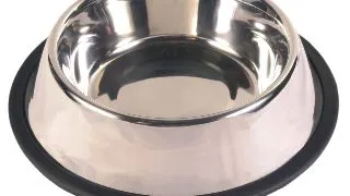 TRIXIE, castron caini, rotund, antiderapant, inox, argintiu, S-M(0.7l, ⌀21cm)