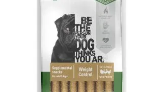 NATURES PROTECTION Snack Weight Control, Pasare, recompense functionale caini, managementul greutatii, 110g