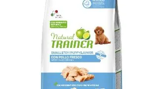 NATURAL TRAINER Small&Toy / Puppy&Junior, XS-S, Pui, hrana uscata caini junior, 2kg