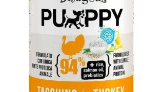 DISUGUAL Monoprotein Puppy, XS-XL, Curcan, conserva hrana umeda monoproteica caini junior, (pate), 400g