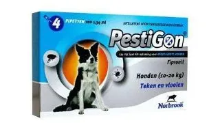Pestigon Dog M, 10-20 kg, 4 pipete