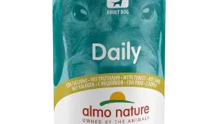 ALMO NATURE Daily Dog, XS-XL, Curcan, conserva hrana umeda fara cereale caini, (pate), 400g