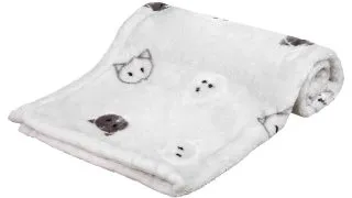 TRIXIE Mimi, patura dreptunghiulara caini, S-M, poliester, crem, 70 x 50 cm