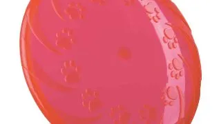 Trixie, jucarie frisbie disc caini plutitor, plastic, 18cm, multicolor