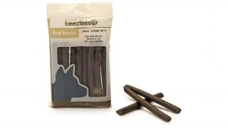 BEEZTEES Snack Rulouri, recompense caini, cu Miel si Orez, 150g