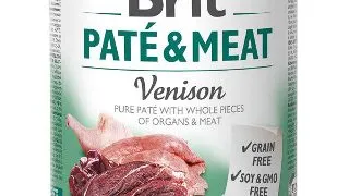 Hrana umeda pentru caini Brit Pate & Meat, Vanat, 800g 800g
