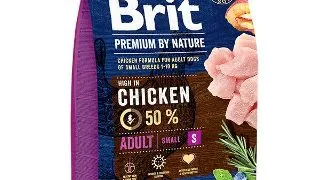 Hrana uscata pentru caini Brit Premium, Adult S, 3Kg 3kg