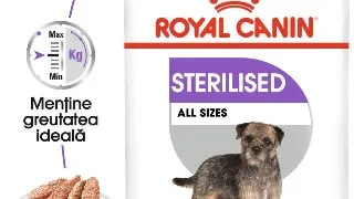 ROYAL CANIN Sterilised Adult, hrana umeda caini sterilizati, (pate), 85g