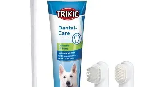 TRIXIE, set periuta si pasta de dinti caini, anti-tartru, 1buc