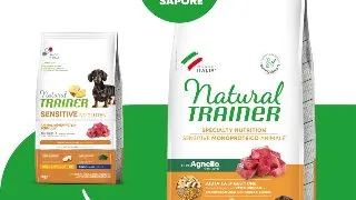 NATURAL TRAINER Speciality Nutrition Sensitive, XS-S, Miel, hrana uscata monoproteica caini, sistem digestiv, 7kg