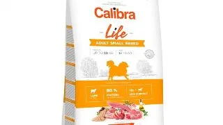 CALIBRA Life Adult Small Breed, XS-S, Miel, hrana uscata continut redus cereale caini, 6kg