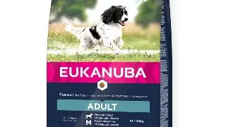 EUKANUBA Adult Medium Breed, M, Pui, hrana uscata caini, 15kg