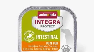 INTEGRA PROTECT Intestinal, XS-S, Curcan, dieta veterinara, tavita hrana umeda caini, sistem digestiv, (in aspic), 150g