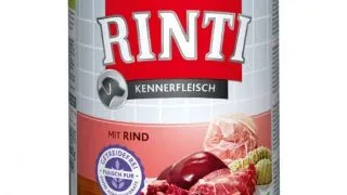 RINTI, XS-XL, Vita, conserva hrana umeda fara cereale caini, (in suc propriu), 800g