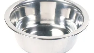 TRIXIE, castron caini, rotund, inox, argintiu, XS-S(0.45l, ⌀13cm)