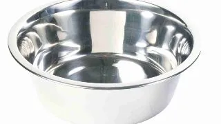 TRIXIE, castron caini, rotund, inox, argintiu, M-L(1.75l)