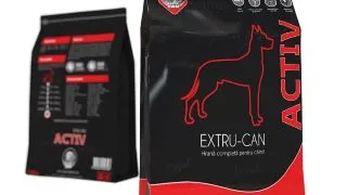 EXTRU-CAN Activ, XS-XL, Pui, hrana uscata caini, activitate intensa, 10kg