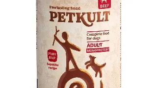 PETKULT Monoprotein Sensitive, Vita si Orez brun, conserva hrana umeda monoproteica fara cereale caini, 800g