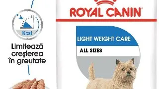 ROYAL CANIN Light Weight Care Adult, hrana umeda caini, limitarea cresterii in greutate, (pate), bax, 85g x 12buc