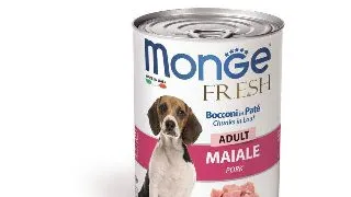 Monge Fresh Chunks Adult - Hrana umeda super-premium - Porc - 400g 400g