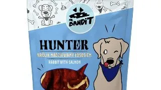 MR BANDIT Hunter, XS-XL, Iepure si Somon, punguta recompense fara cereale caini, 500g