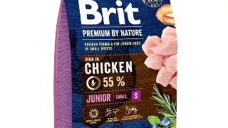 BRIT Premium By Nature Junior Small Breed, XS-S, Pui, hrana uscata caini junior, 3kg