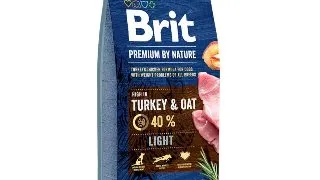 BRIT Premium By Nature Light, Curcan cu Ovaz, hrana uscata caini, managementul greutatii, 15kg