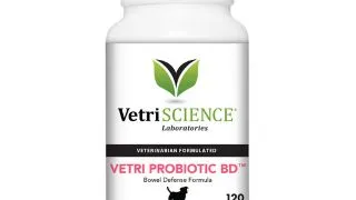 VETRI SCIENCE Vetri Probiotic Bowel Defense, suplimente digestive si probiotice caini, 120tbl masticabile