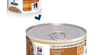 HILL'S Prescription Diet k/d Kidney Care, Pui cu Legume, dieta veterinara caini, conserva hrana umeda, afectiuni renale, 156g