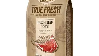 CARNILOVE True Fresh Adult S-XL, Vita proaspata cu mazare si dovleac, hrana uscata fara cereale caini, 1.4kg