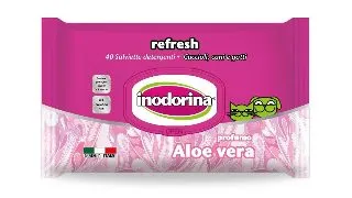 Servetele Inodorina Refresh Aloe Vera, 40 Buc