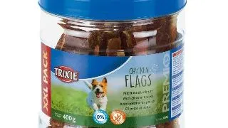 Baton Piele Rasucit Cu File De Pui Trixie, borcan 400 g