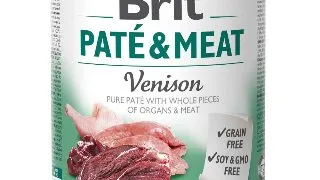 BRIT Pate & Meat, Vanat, conserva hrana umeda fara cereale caini, (pate cu bucati de carne), 800g