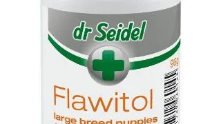 Suplimente pentru Caini Dr. Seidel Flawitol Puppy Large Breed, 60 tablete
