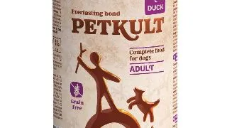 PETKULT Grain Free Adult, Rata, conserva hrana umeda fara cereale caini, 400g
