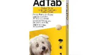 ADTAB, deparazitare externa caini, comprimate masticabile ADTAB, deparazitare externa caini, XS-S(2.5 - 5.5kg), comprimate masticabile, 112.5mg x 1buc