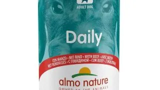 ALMO NATURE Daily Dog, XS-XL, Vita, conserva hrana umeda fara cereale caini, (pate), 400g