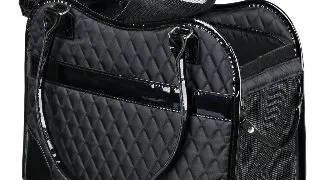 TRIXIE Amina, geanta transport caini si pisici, XS(max. 5kg), piele artificiala, deschidere frontala&superioara, cu buzunare, negru, 18 x 29 x 37 cm