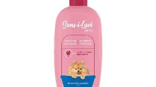 SENS-I-LAVI Fluffy Coat, sampon caini, blana pufoasa, Trandafir, flacon, 250ml
