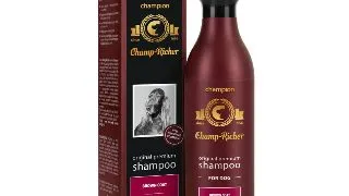 CHAMP RICHER Brown Coat, sampon caini, blana aurie, Lavanda, flacon cu aplicator, 250ml