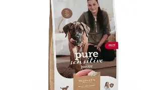 MERA Pure Sensitive Junior, XS-XL, Curcan si Orez, hrana uscata caini junior, alergii, 4kg