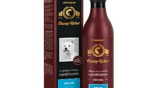 CHAMP RICHER White Coat, balsam caini, blana alba, Lavanda, flacon cu aplicator, 250ml