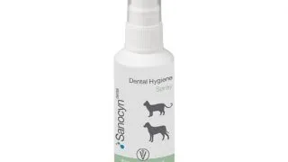 SANOCYN Forte Dental Hygiene, apa de gura spray caini si pisici, antibacteriana, anti-tartru, flacon, 75ml