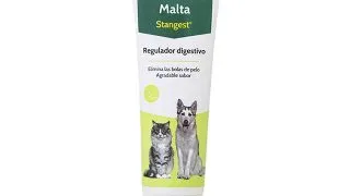 STANGEST Malta Omegas, supliment sistem digestiv, limitarea ghemurilor de blana caini si pisici, tub, pasta orala, 100g