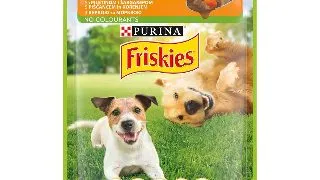 Hrana umeda pentru caini, Purina Friskies Adult cu Pui si Morcovi In sos 100g 100g