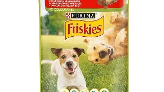 Hrana umeda pentru caini, Purina Friskies Adult cu Vita si Cartofi in Sos 100g 100g