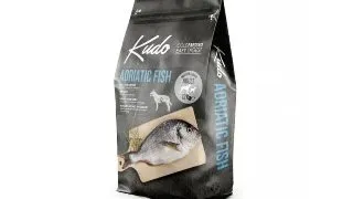 KUDO Medium And Maxi Breed, M-XL, Peste, hrana uscata continut redus cereale caini, presata la rece, 12kg
